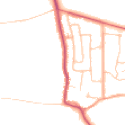Daytime road noise heatmap for CV8 1AZ