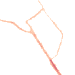 Night-time road noise heatmap for CV8 1BF