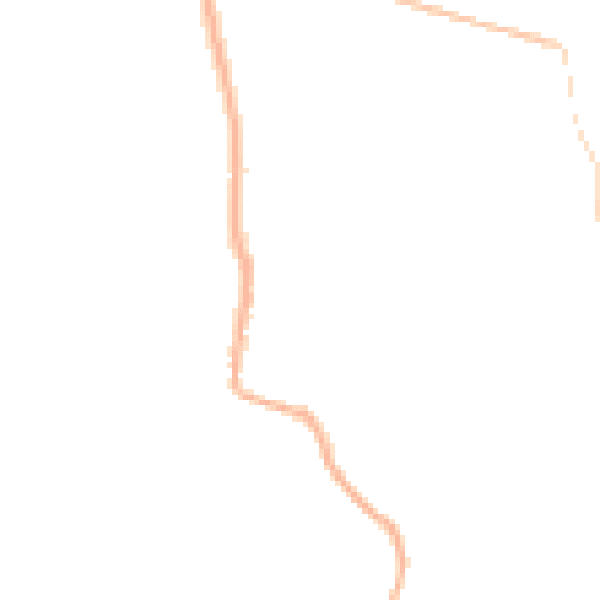 Night-time road noise heatmap for CV8 1BL