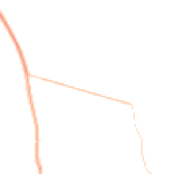 Night-time road noise heatmap for CV8 1BX