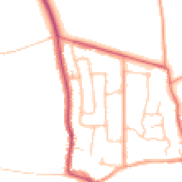 Daytime road noise heatmap for CV8 1DA