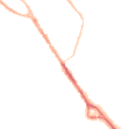 Night-time road noise heatmap for CV8 1HP