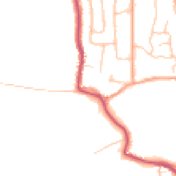 Daytime road noise heatmap for CV8 1NE