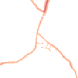 Daytime road noise heatmap for CV8 1TL
