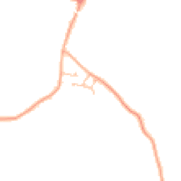 Daytime road noise heatmap for CV8 1TP