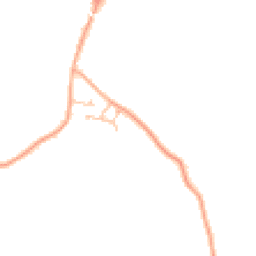 Daytime road noise heatmap for CV8 1TT