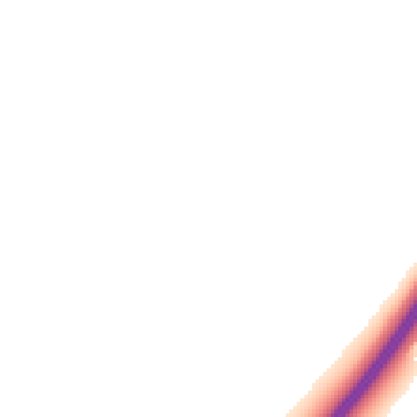 Night-time road noise heatmap for CV8 2AY