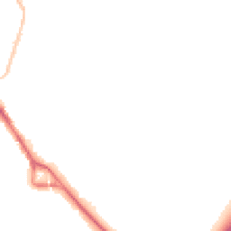 Night-time road noise heatmap for CV8 2DU