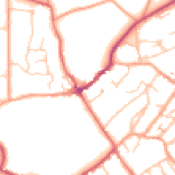 Daytime road noise heatmap for CV8 2FH