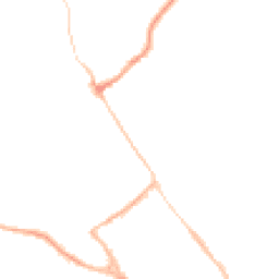 Night-time road noise heatmap for CV8 2GX