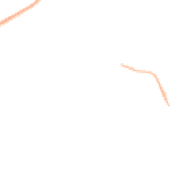 Night-time road noise heatmap for CV8 2SF