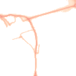 Daytime road noise heatmap for CV8 3AS