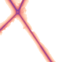 Daytime road noise heatmap for CV8 3EP