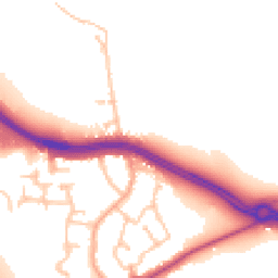 Daytime road noise heatmap for CV8 3FA