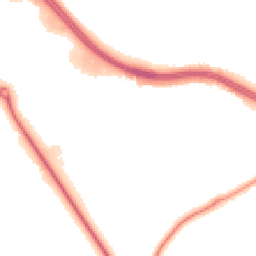 Night-time road noise heatmap for CV8 3FF