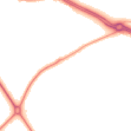 Night-time road noise heatmap for CV8 3FP