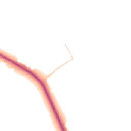 Daytime road noise heatmap for CV8 3GL