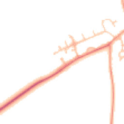 Daytime road noise heatmap for CV8 3GS