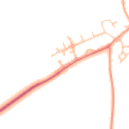 Daytime road noise heatmap for CV8 3GZ