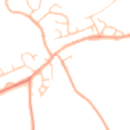 Daytime road noise heatmap for CV8 3HE