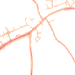Daytime road noise heatmap for CV8 3HX