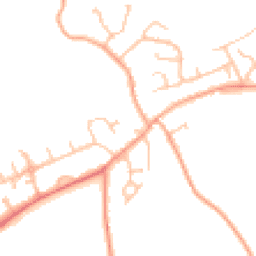 Daytime road noise heatmap for CV8 3JH