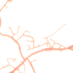 Daytime road noise heatmap for CV8 3LH