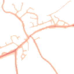 Daytime road noise heatmap for CV8 3LP