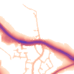 Daytime road noise heatmap for CV8 3NH