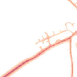 Daytime road noise heatmap for CV8 3PA