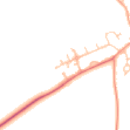 Daytime road noise heatmap for CV8 3PE