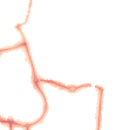 Night-time road noise heatmap for CW1 2AL