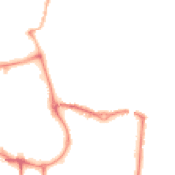 Night-time road noise heatmap for CW1 2AP