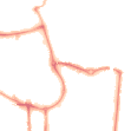 Night-time road noise heatmap for CW1 2AT