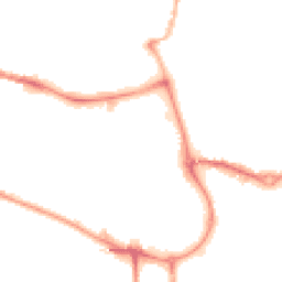 Night-time road noise heatmap for CW1 2HB