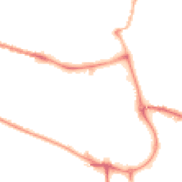 Night-time road noise heatmap for CW1 2JG