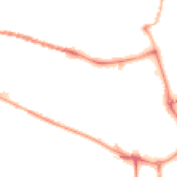 Night-time road noise heatmap for CW1 2JN