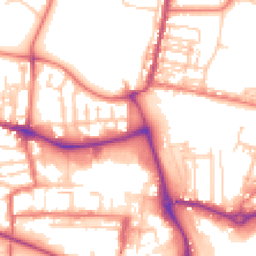 Daytime road noise heatmap for CW1 2ND
