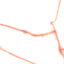 Night-time road noise heatmap for CW1 2PF