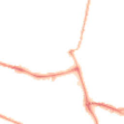 Night-time road noise heatmap for CW1 2PW