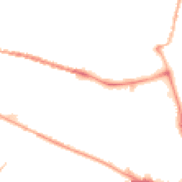Night-time road noise heatmap for CW1 2PY