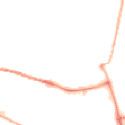 Night-time road noise heatmap for CW1 3ZR