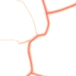 Daytime road noise heatmap for CW1 4PH