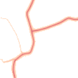 Daytime road noise heatmap for CW1 4PJ