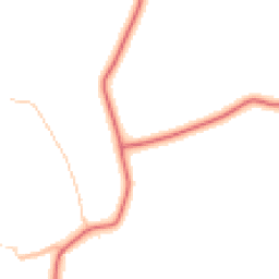 Daytime road noise heatmap for CW1 4PL