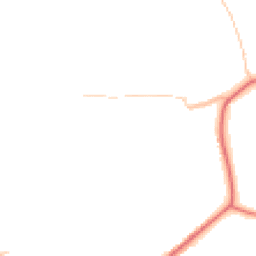 Daytime road noise heatmap for CW1 4PW