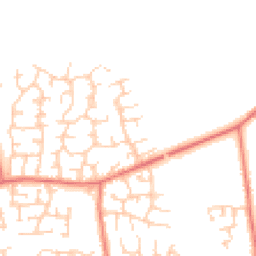 Daytime road noise heatmap for CW1 4PZ