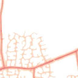 Daytime road noise heatmap for CW1 4QE