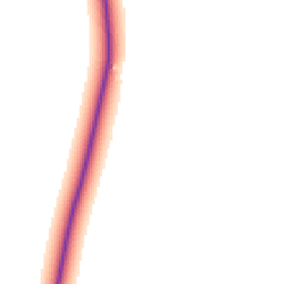 Daytime road noise heatmap for CW1 4RD