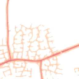 Daytime road noise heatmap for CW1 4TG